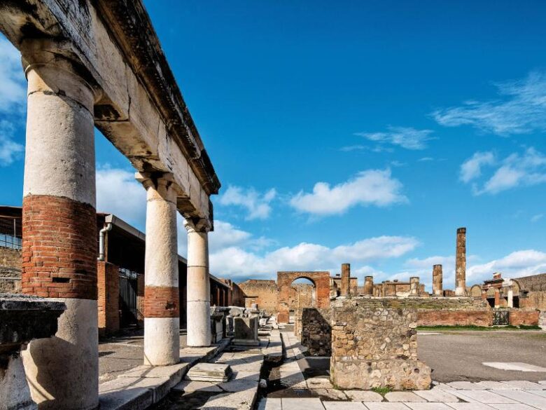 Die Ruinen von Pompeji