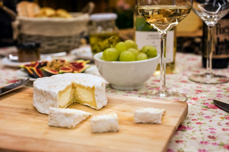 Katalonien kullinarisch. Wein, Käse und Trauben