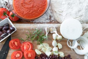 Tomaten für die Pizza Foto: