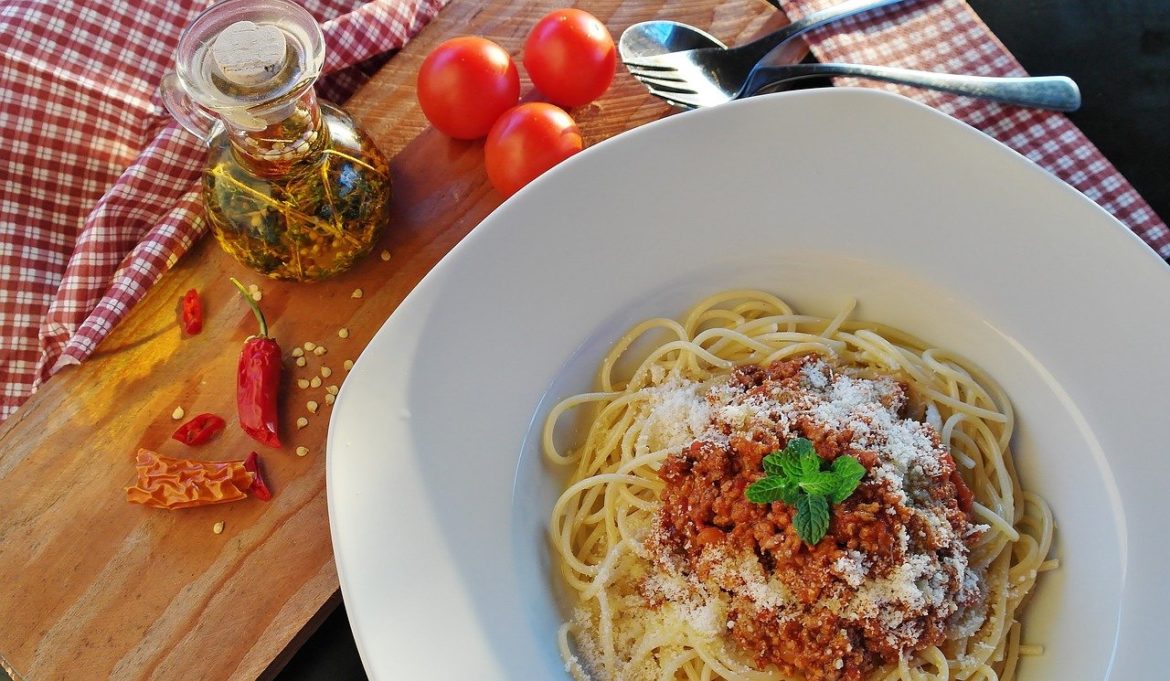 Spaghetti Bolognese ein Pasta Klassiker aus Italien